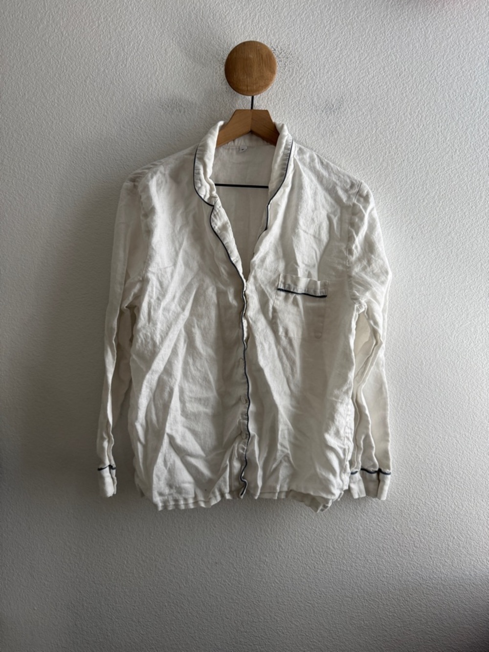 Piglet in Bed Pajama Button Down Shirt *Please Read*